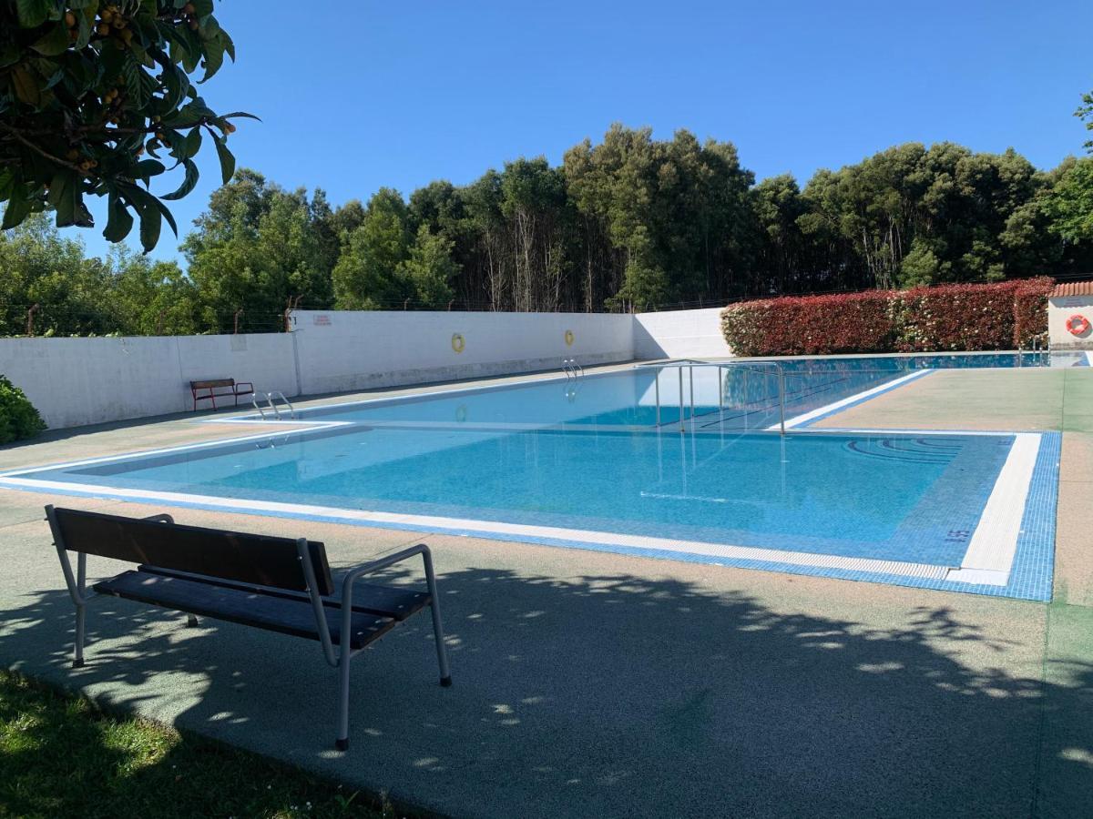 Urbanizacion Con Piscina Arnelas Sanxenxo Exteriör bild
